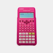 Calculadora científica Casio fx-82LA Plus rosada (2.ª edición)