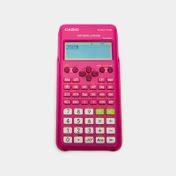 Calculadora científica Casio fx-82LA Plus segunda edición de 16 x 8 cm, rosada