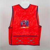 Delantal sin mangas escolar en PVC talla 8 (surtido)