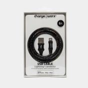 Cable lightning a USB de 1.8 m, negro