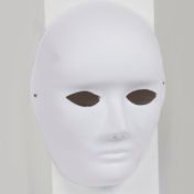 Máscara para decorar de 32 cm, diseño cara masculina