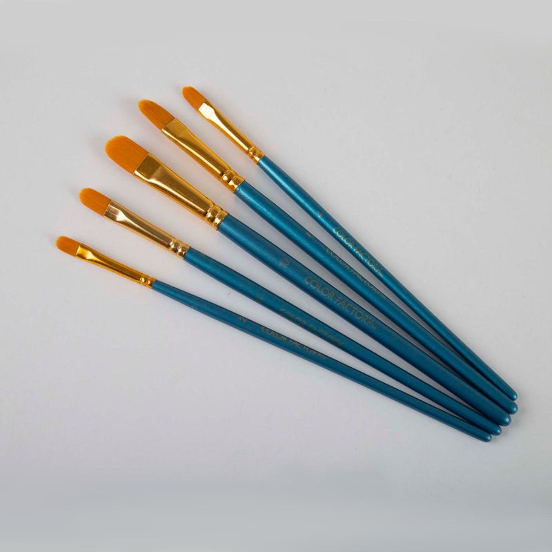 set-pinceles-planos-x5-unidades-775749227031