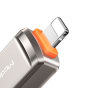 Adaptador Lightning a USB-A 3.0 Mcdodo, plateado
