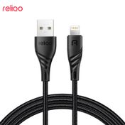 Cable lightning a USB de 1.2 m Reliqo, negro