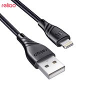 Cable lightning a USB de 1.2 m Reliqo, negro