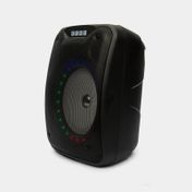 Parlante Havit de 7 W RMS con luz y Bluetooth, negro