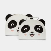 Maletín organizador multiusos - panda x 2 piezas