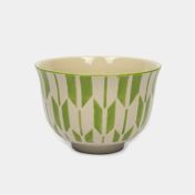 Bowl de cerámica de 700 ml - figuras verdes