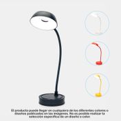 Lámpara de escritorio circular y flexible (surtida)