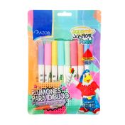 Plumones para dibujo Azor x 8 unidades, color pastel