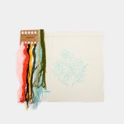 Set de bordado x 14 piezas - Flores