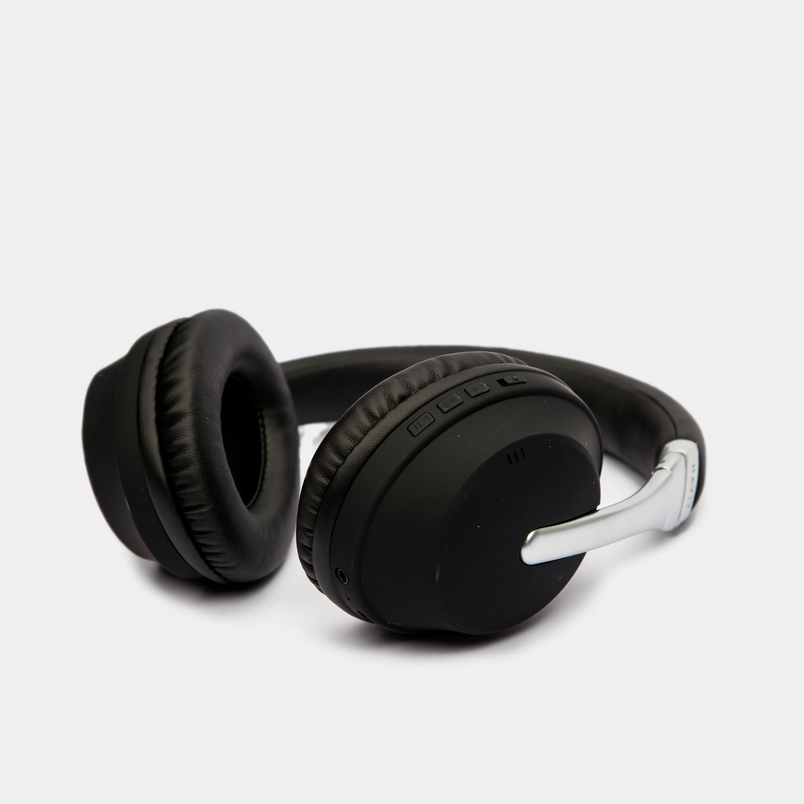 Audífonos diadema Havit de Bluetooth, negros con plateado