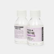Resina crystal epóxica de 120 ml, 2 componentes