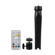 Aro de luz led de 8" con trípode y soporte para celular