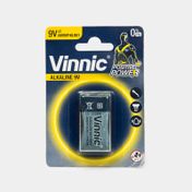 Batería alcalina Vinnic® de 9V