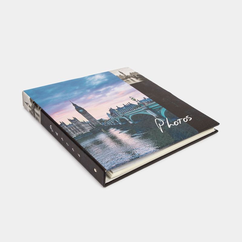 Álbum fotográfico de 20 hojas, diseño Londres
