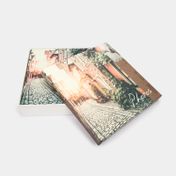 Álbum fotográfico de 20 hojas, diseño callejón y plantas