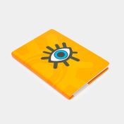 Libreta ejecutiva Didex Turkish 21BL naranja, diseño ojo