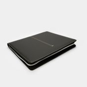 Portabloc A4 Kalipo Zipper con cremallera de cierre, negro
