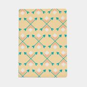 Libreta ejecutiva Ethnic Didex 21BL, diseño flechas