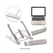 Soporte plástico para portátil con estuche