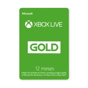 Pin virtual Xbox Live Gold x 12 meses