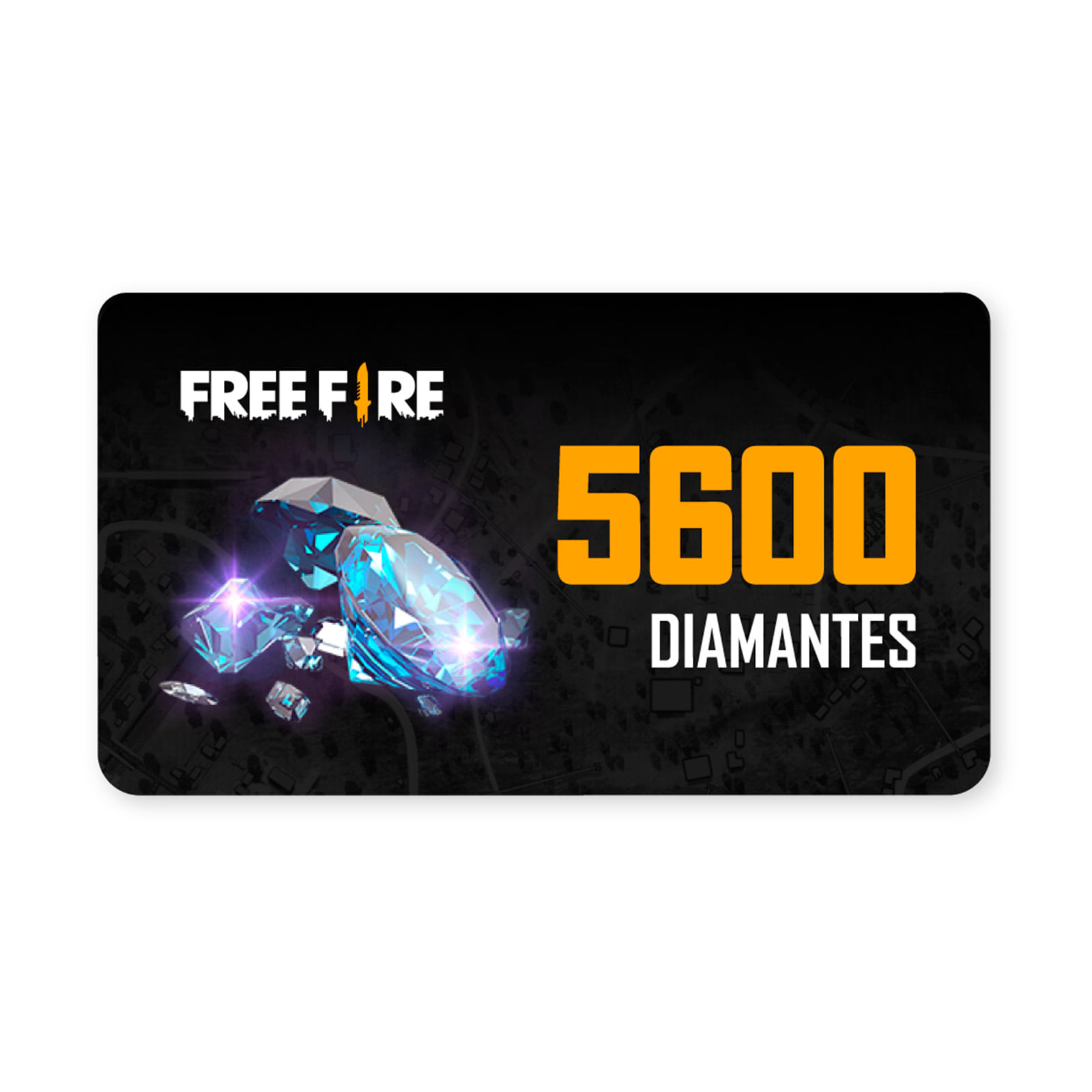 Free Fire 5600 diamantes + 1120 de Bônus