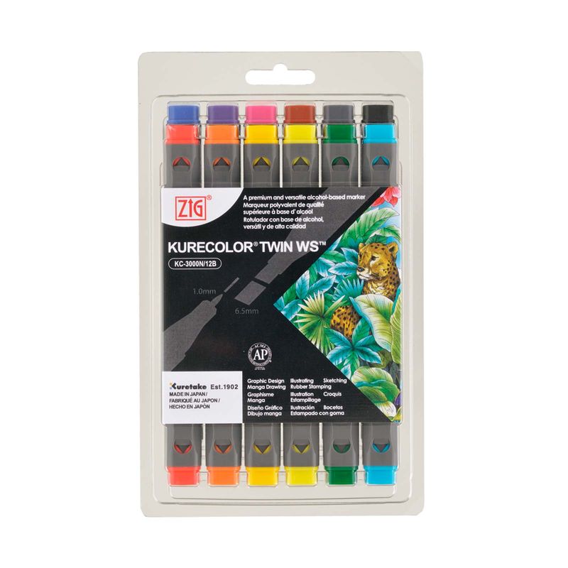 marcadores-kurecolor-x12-basico-4901427985306
