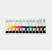 Acrílico de 22 ml x 12 unidades, colores primarios
