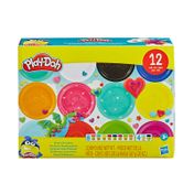 Play-Doh Brillantes creaciones x 12 potes