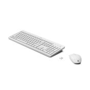 Combo HP de teclado + mouse inalámbrico, blanco