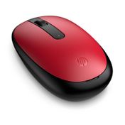 Mouse HP de Bluetooth, rojo con negro