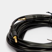 Cable de audio Havit de 5 m, negro