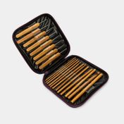 Set de agujas de croché x 20 piezas