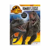 Jurassic world - Libro jumbo de colorear y actividades