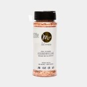 Copos de aluminio color oro rosa x 5 g