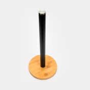 Soporte para toallas de papel, negro
