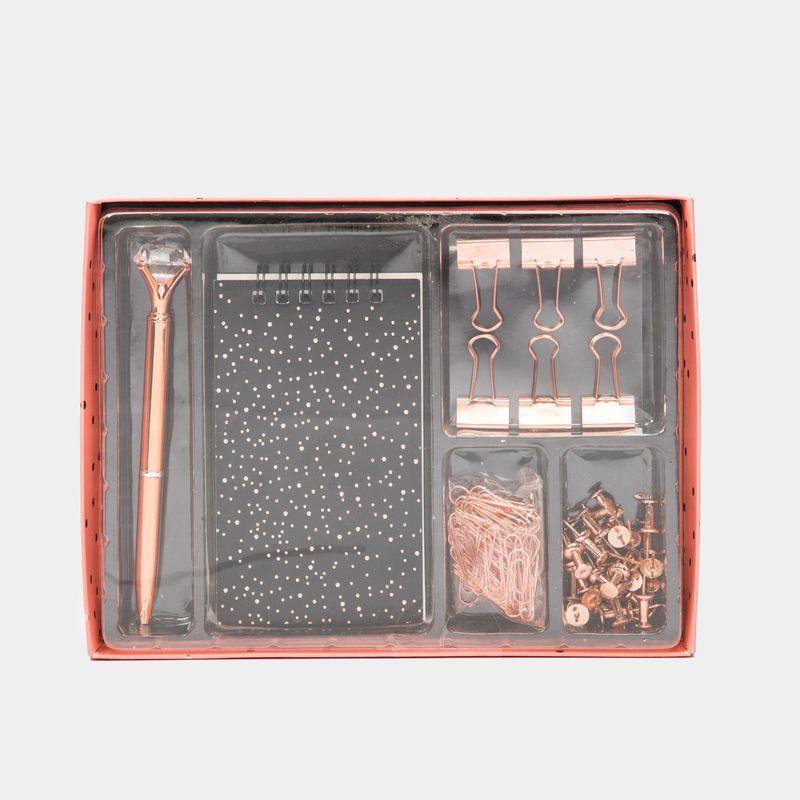 set-de-papeleria-con-libreta-negra-oro-rosa-evep024-7701016266475