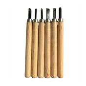 Set de gubias para madera x 6 piezas