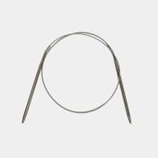 Aguja circular de 4.5 mm x 80 cm en acero inoxidable