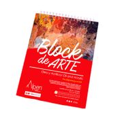 Bloc para óleo y acrílico de 450 g x 10 hojas