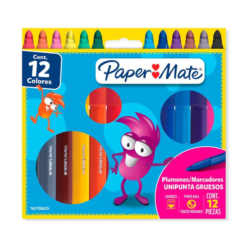 plumones-papermate-x-12-unidades-grueso-7795245102024