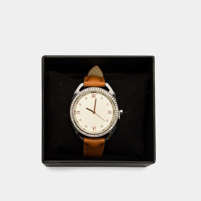 reloj-analogo-pulso-de-cuero-cafe-tablero-blanco-7701016299718