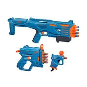 Set de 3 lanzadores Nerf Elite 2.0 con 10 dardos
