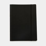 Cuaderno negro Senfort con tapa flexible