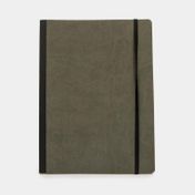 Cuaderno Senfort con tapa flexible, gris