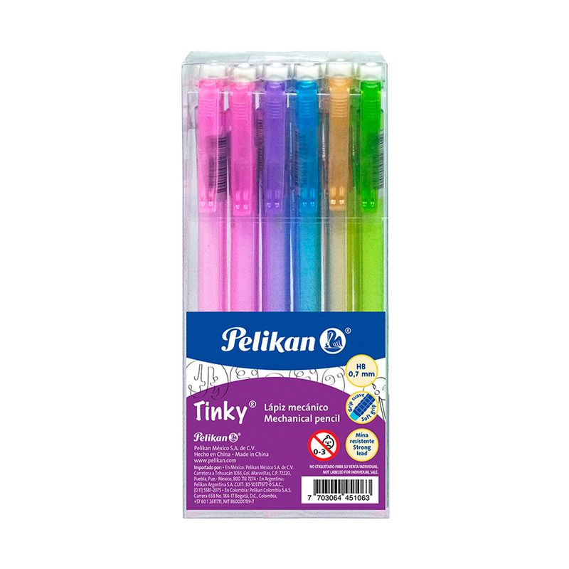 portaminas-tinky-0-7-mm-x-12-unidades-pelikan-pastel-7703064451063