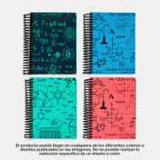 Cuaderno Senfort mini de 120 hojas mixtas, diseño ciencia (surtido)