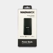 Batería portátil Magnavox de 10.000 mAh, negra