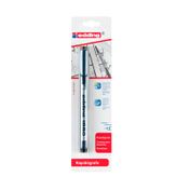 Rapidógrafo desechable Edding metálico punta redonda de 0.45 mm
